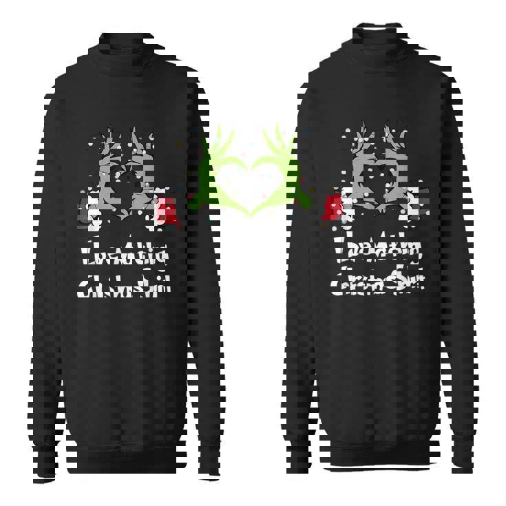 Couple Christmas I Love Matching Christmas Xmas Sweatshirt