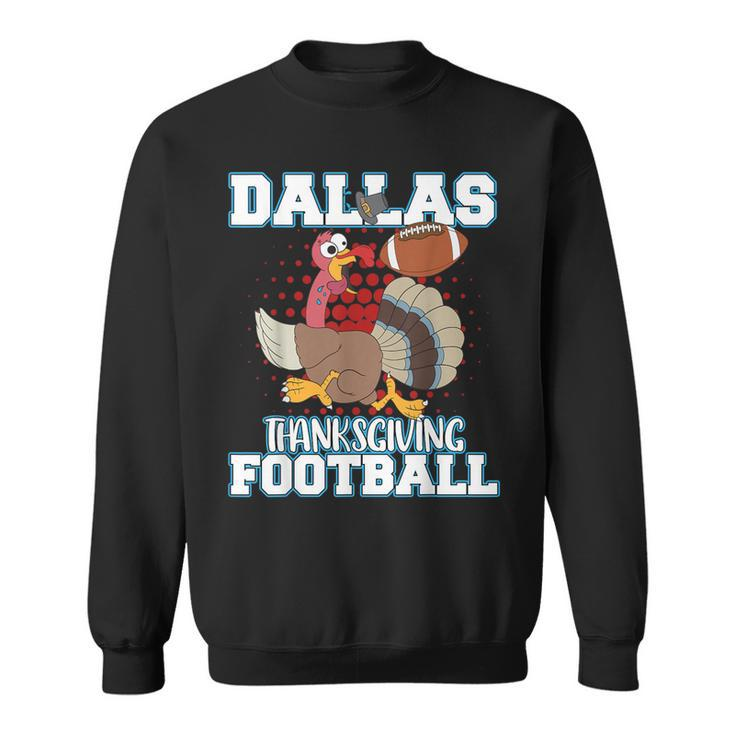 Dallas Thanksgiving Football Thanksgiving Turkey Sweatshirt