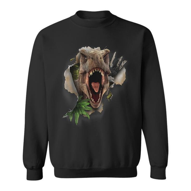 Funny Dino Tyrannosaurus T Rex Funny Dinosaur  Sweatshirt
