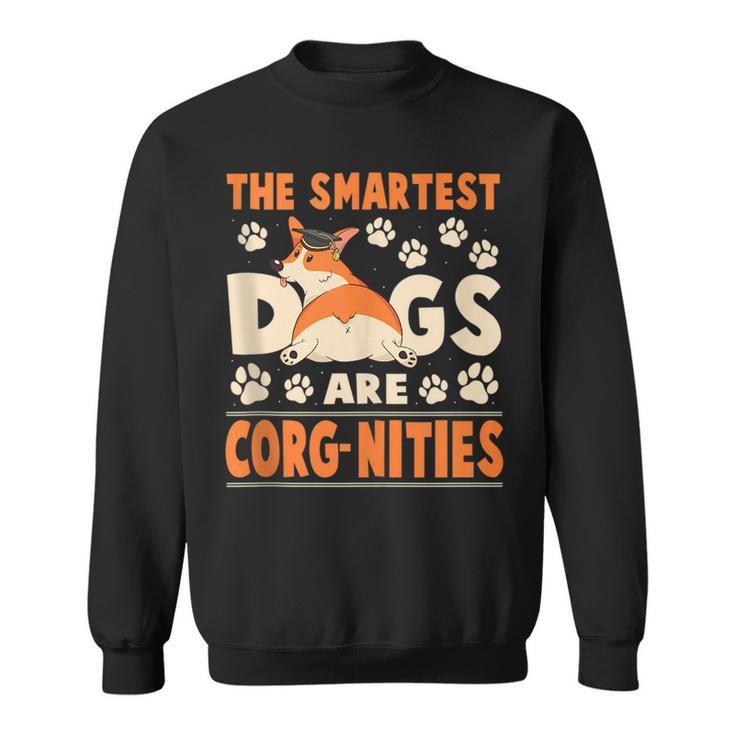 Funny Dog Corg-Nities Pun - Corgi  Sweatshirt