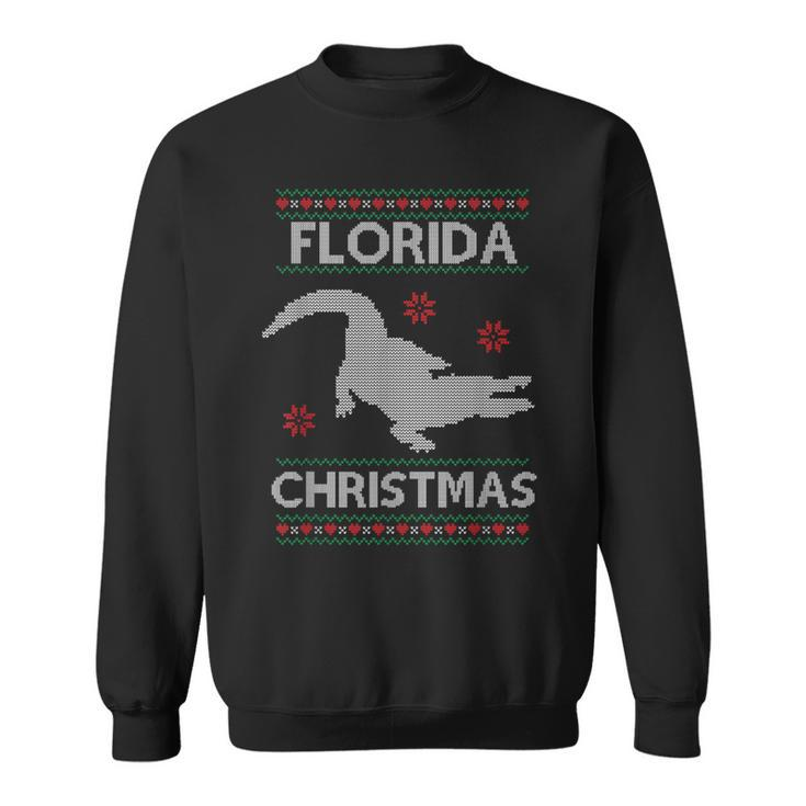 Florida Christmas Holiday Ugly Sweater Style Sweatshirt