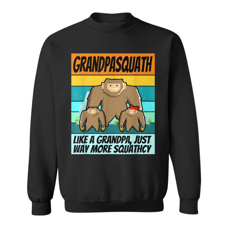 Funny Grandpa  Squatch Grandpasquatch  Squatchy  Sweatshirt