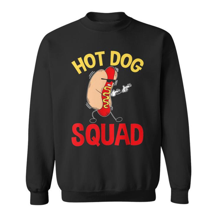 Hot Dog Squad Hot Dog Sweatshirt