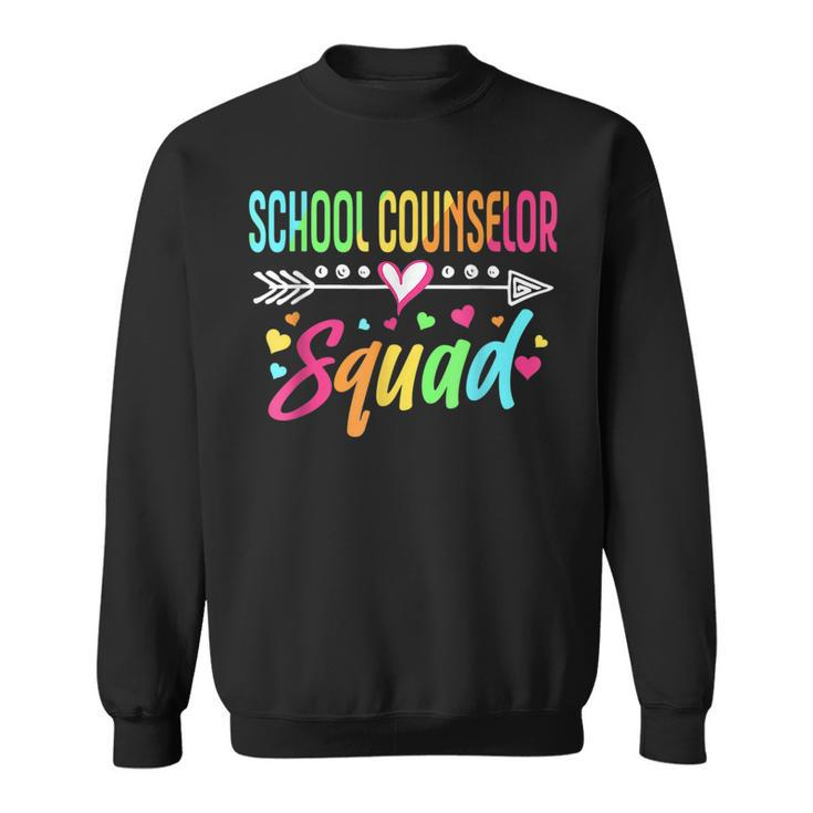Funny School Counselor Squad Welcome Back To School Gift  Sweatshirt
