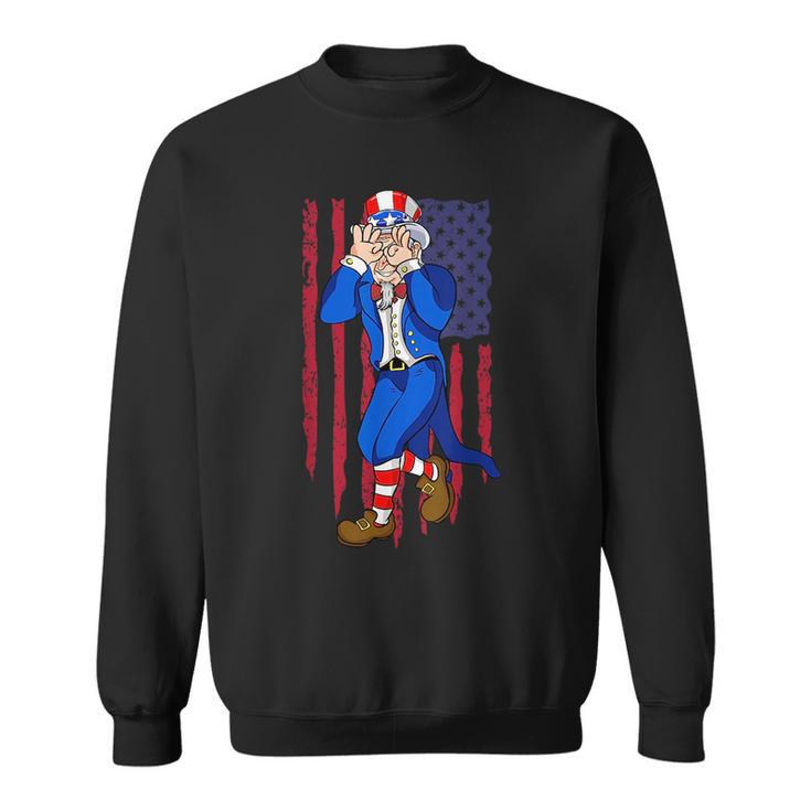 Funny Uncle Sam Dance 4Th Of July Independence Day Sweatshirt