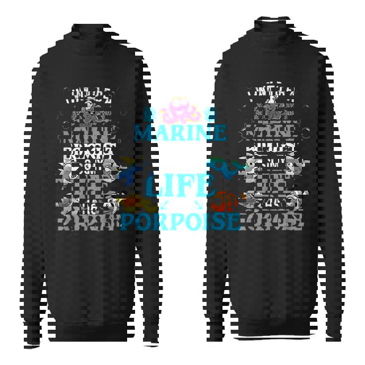 Future Marine Biology Gift Kids Ns Cool Science Biologist Sweatshirt