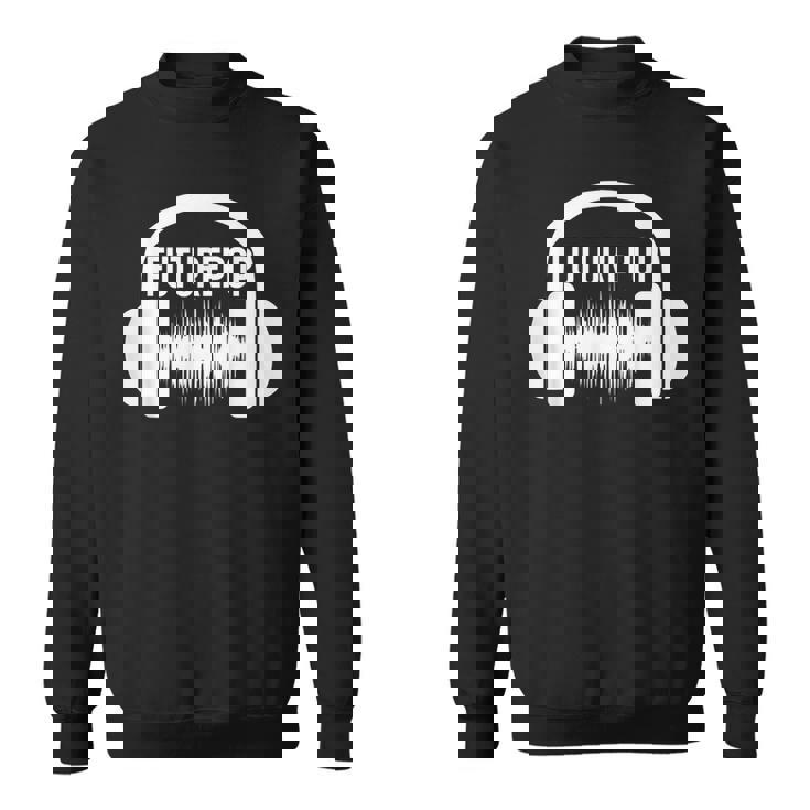 Futurepop Headphone Graphic Sweatshirt Futurepop Headphone Graphic Sweatshirt