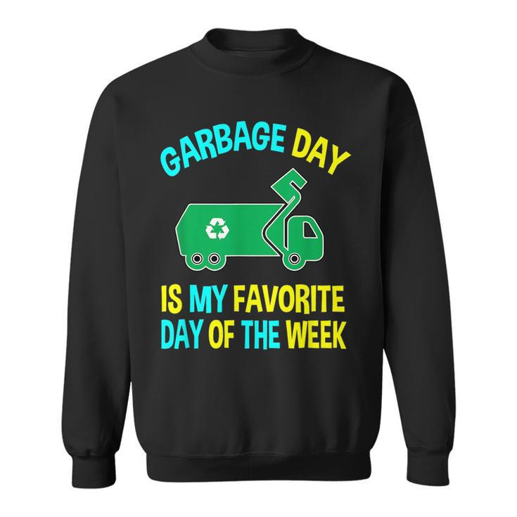 Garbage Uniform Trash Kids Garbage Man Costume Truck  Sweatshirt
