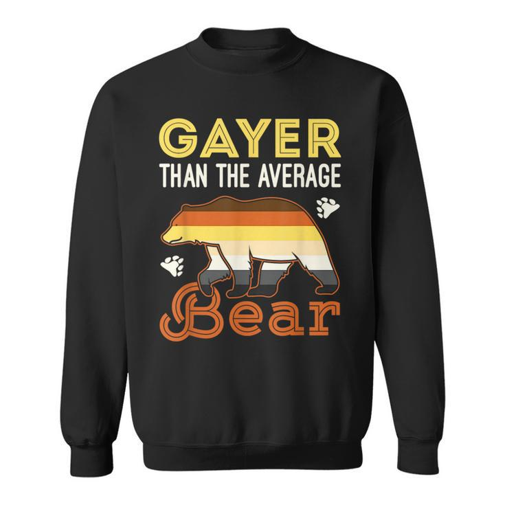 Gay Bear Pride Flag Subculture Men Male Lgbtq Sweatshirt