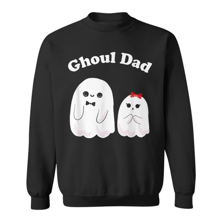 Ghoul Dad Daddy Ghost Father Halloween Costume Sweatshirt