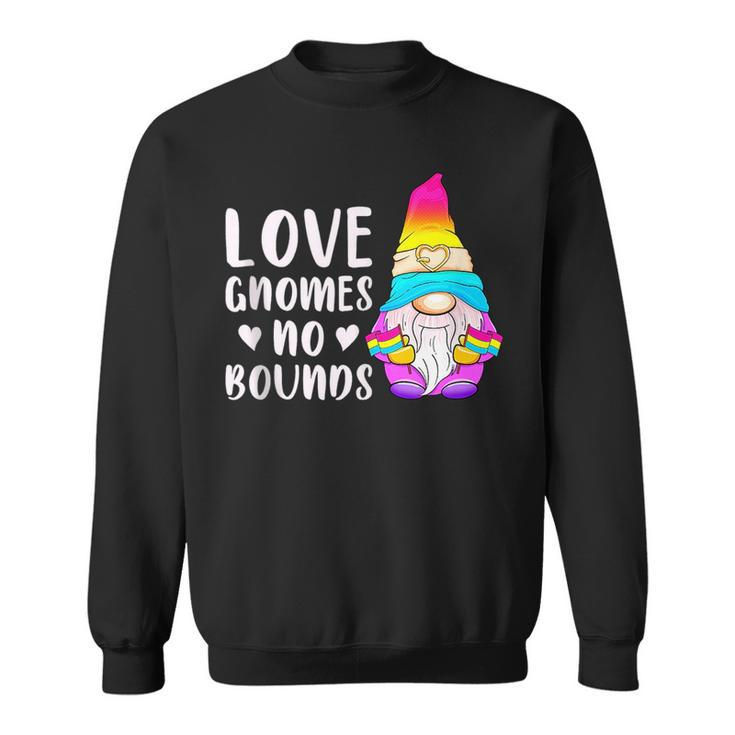 Gnome Pansexual Lgbt Pride Pan Colors  Sweatshirt