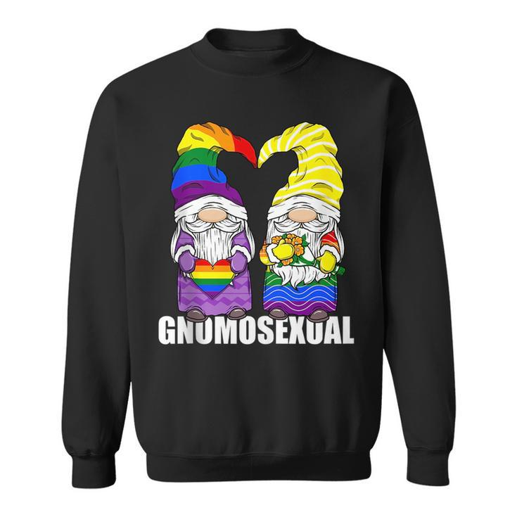 Gnomosexual Lgbtq Gnome For Gay Men Love Pride Gnomes Sweatshirt