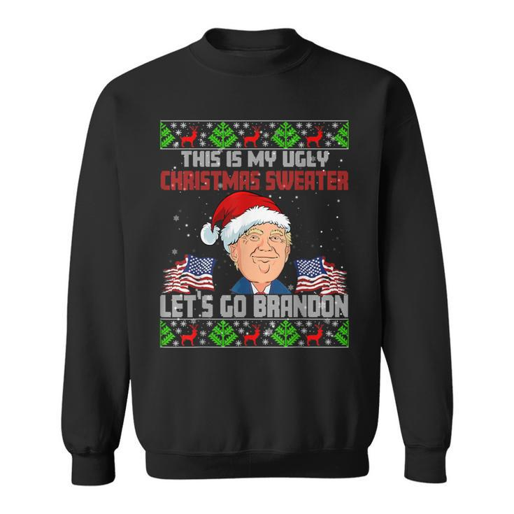 Lets Go Brandon Ugly Christmas Sweater Sweatshirt