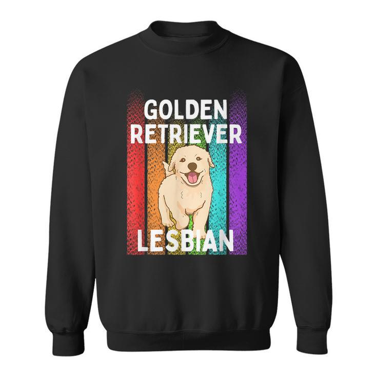 Golden Retriever Lesbian  Sweatshirt