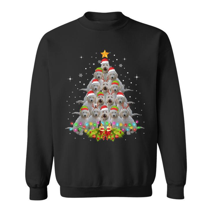Goldendoodle Dog Tree Christmas Sweater Xmas Pet Dogs Sweatshirt