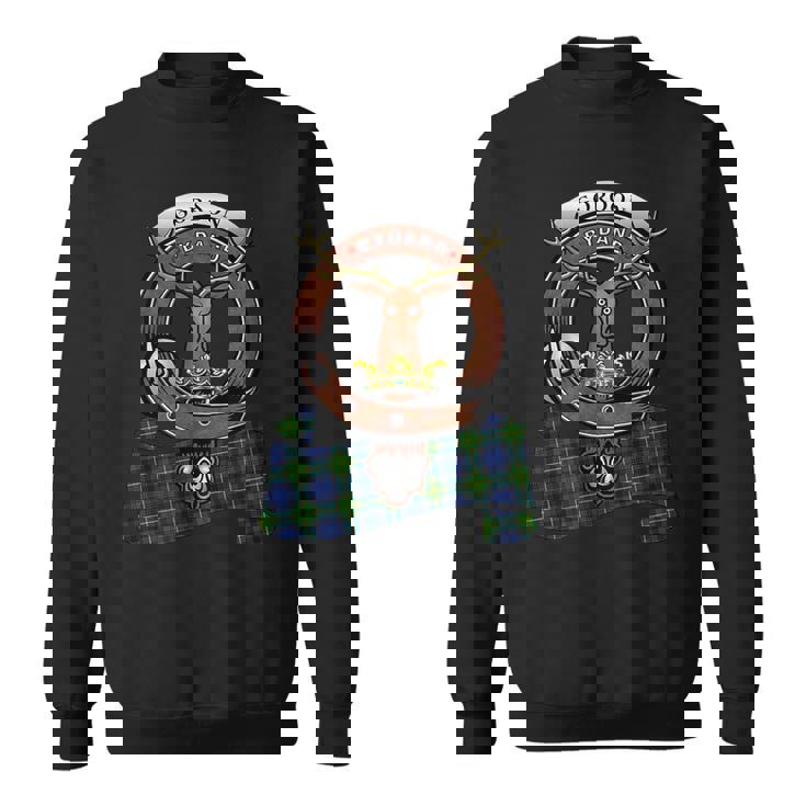 Gordon Scottish Clan Badge & Tartan Sweatshirt