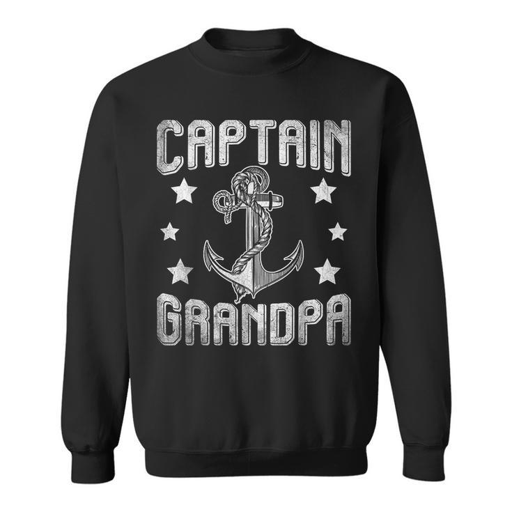 Grandpa Boating Boat Fathers Day  Sweatshirt