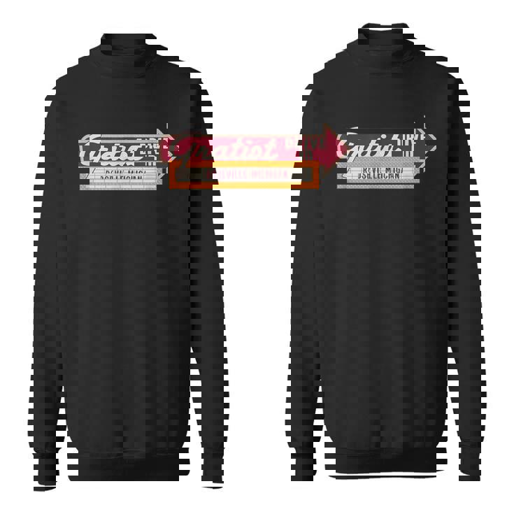 Gratiot Drive In Roseville Mi Sweatshirt