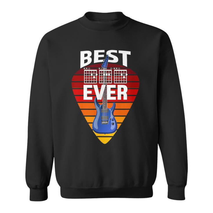 Guitarist Father Best Dad Ever Music Tab Chords Gift For Mens Sweatshirt