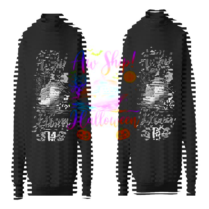 Halloween Cruise Squad Family 2023 Cruising Crew Trip Sweatshirt