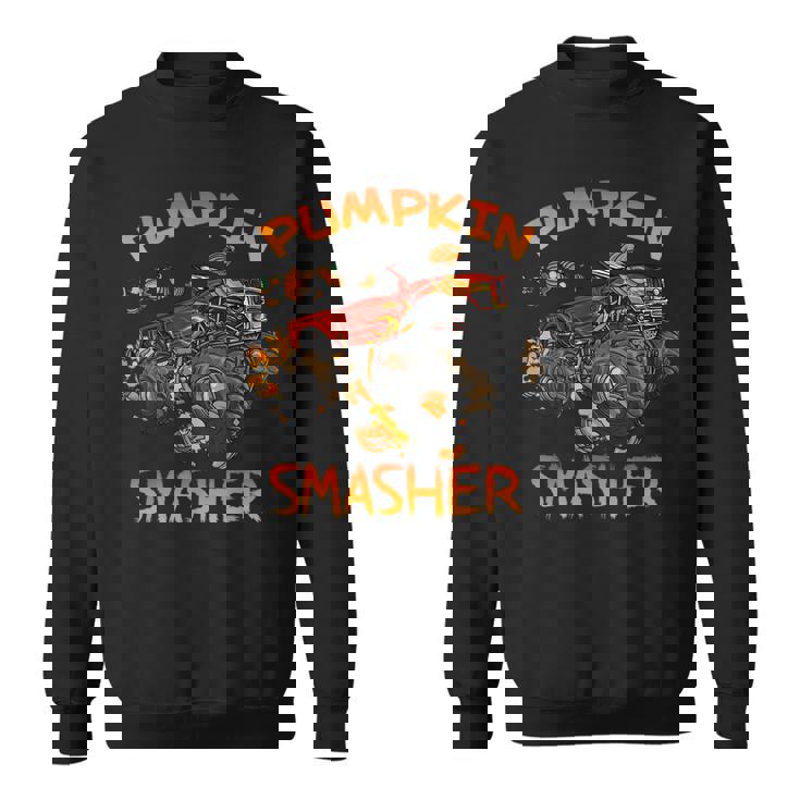 Halloween Pumpkin Smasher Scary Party Halloween Pumpkin Sweatshirt