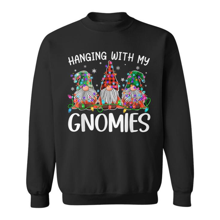 Hanging With My Gnomies Christmas Gnome Ugly Sweater Sweatshirt