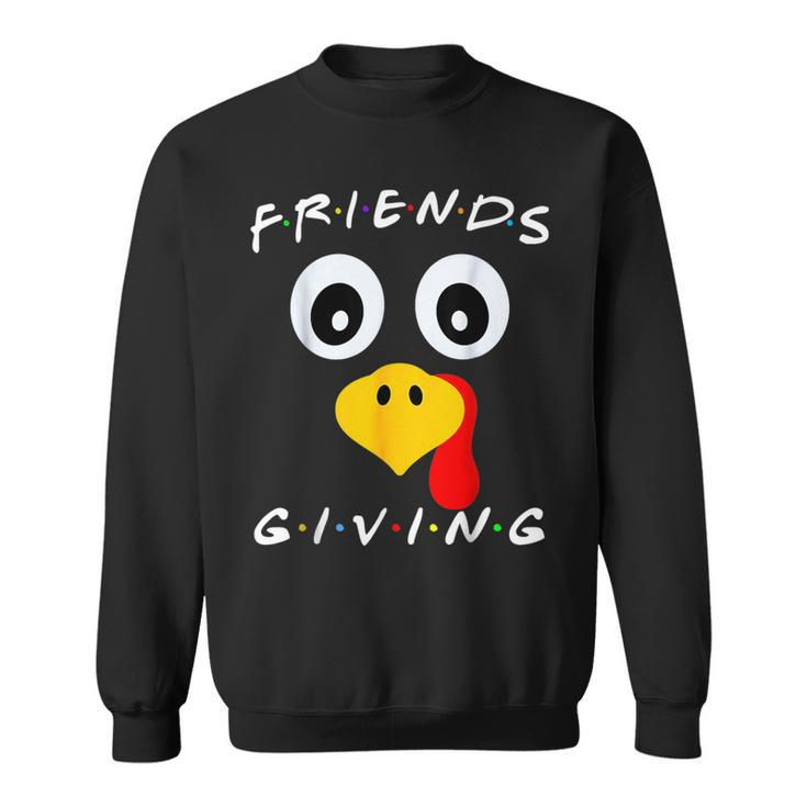 Happy Friendsgiving Matching Turkey Friend Thanksgiving 2023 Sweatshirt