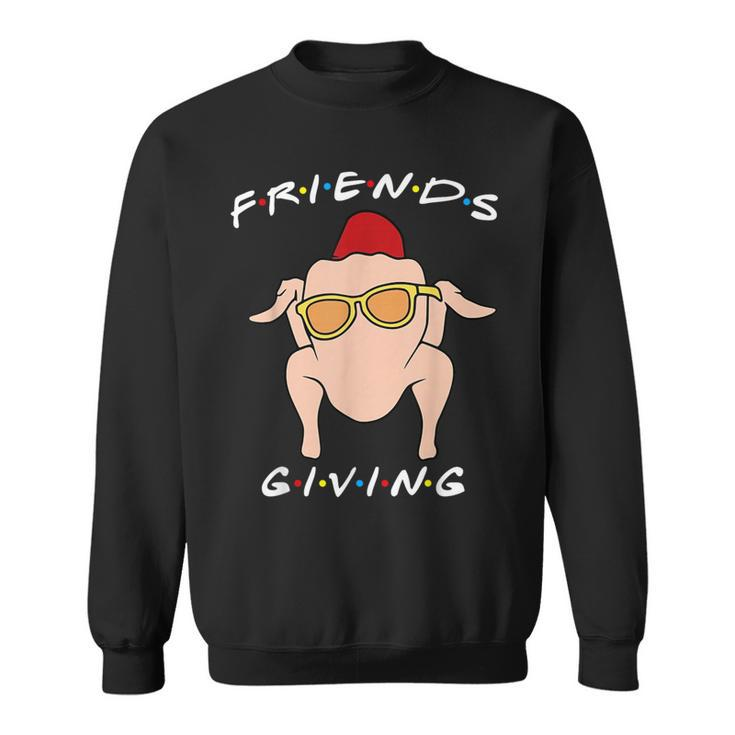 Happy Friendsgiving Thanksgiving Turkey Friends Sweatshirt