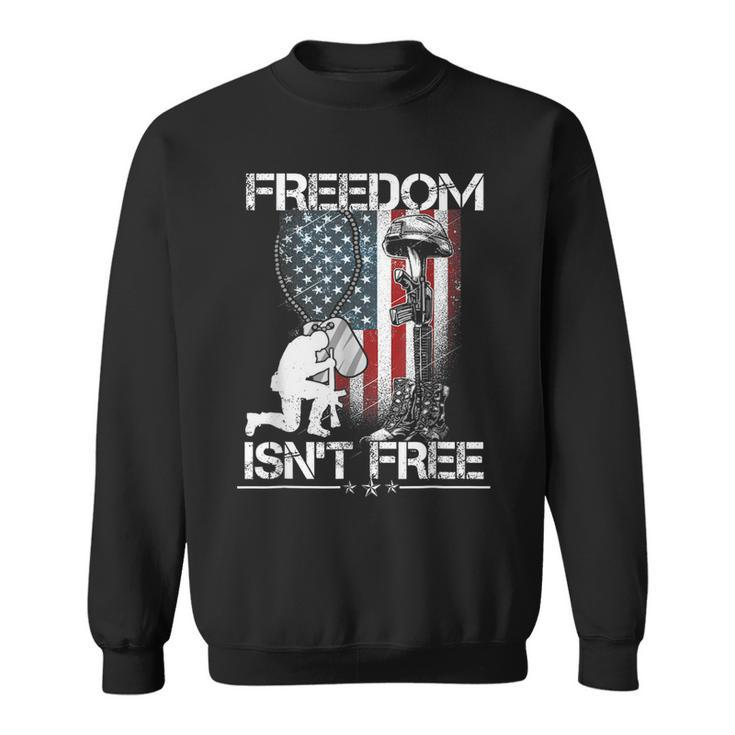 Happy Memorial Day Freedom Isnt Free T  Fourth Of July  Sweatshirt
