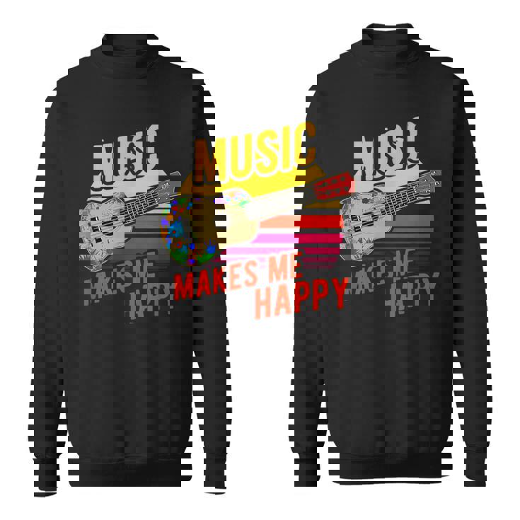 Hawaii Costume Ukulelist Ukulele Music Ukulele Funny Gifts Sweatshirt