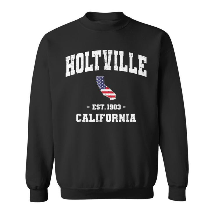 Holtville California Ca Vintage State Athletic Sports Sweatshirt