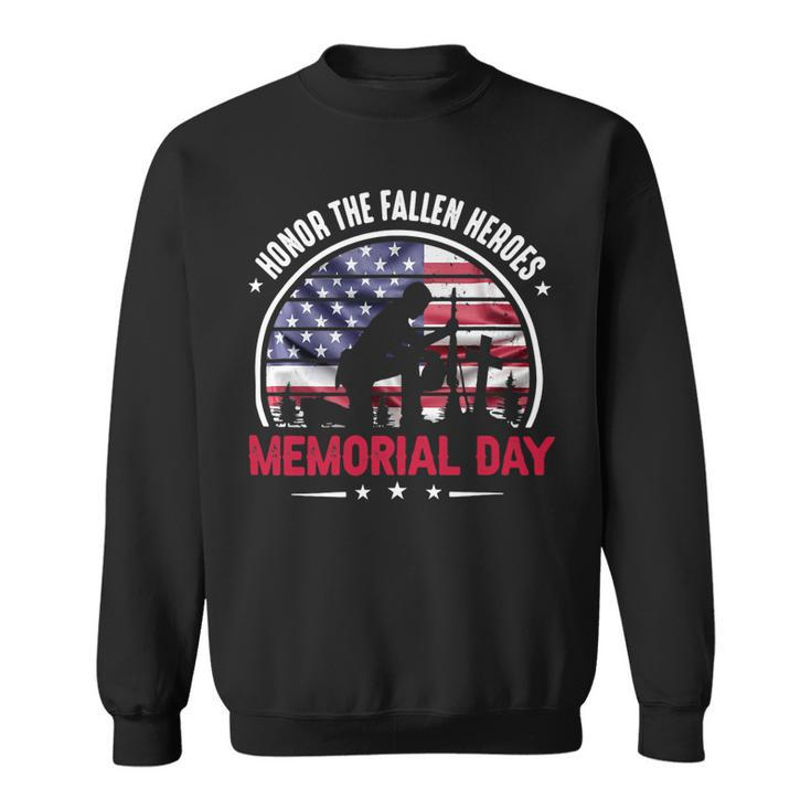 Honor The Fallen Thank The Living Veterans Day 279 Sweatshirt