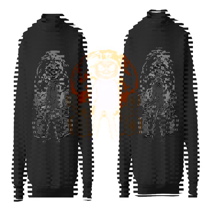 Horror Halloween Pumpkin Halloween Pumpkin Sweatshirt