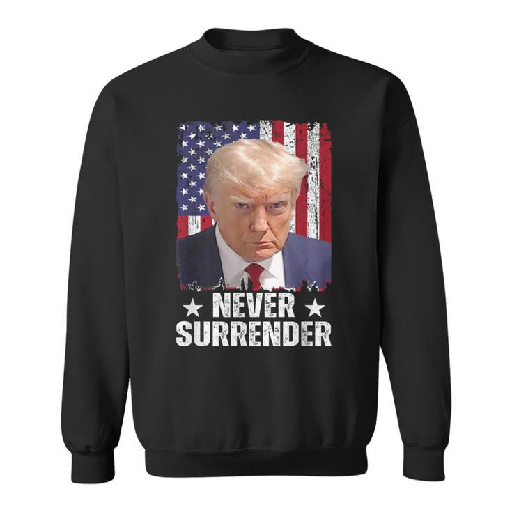 Hot Wanted Save America 2024 Never Surrender Sweatshirt