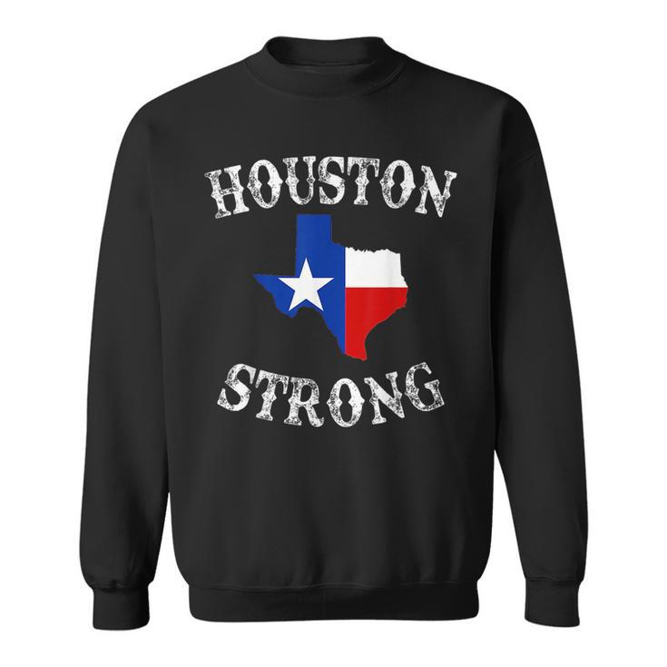 Houston Strong  Texas Pride I Love Houston Sweatshirt