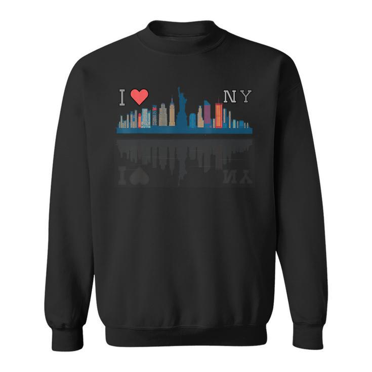 I Love New York City Nyc Liberty Statue Brooklyn Newyork Sweatshirt