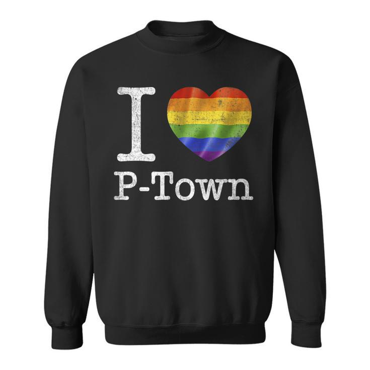 I Love P-Town  - Provincetown Ma Gay Pride Lgbt  Sweatshirt