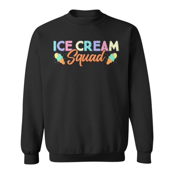 Ice Cream Squad Summer Lover Popsicle Sweet Tooth  Sweatshirt