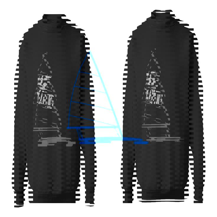 Ice Yachting Ice Boating Graphic Sweatshirt