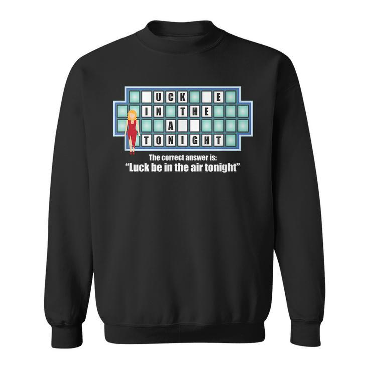 Inappropriate Adult Humor Quiz Puzzle Game Show Meme Funny Sweatshirt
