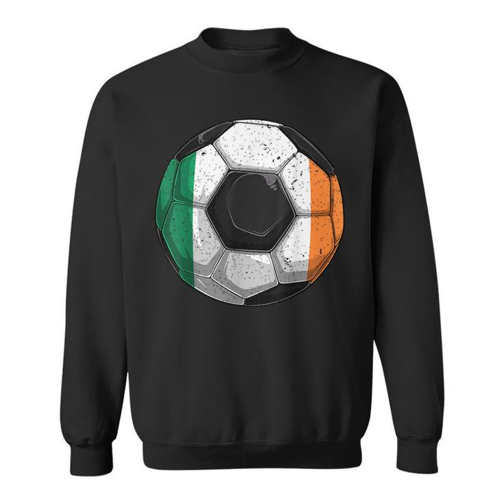 Ireland Soccer Irish Flag Boys Kids  Sweatshirt - Thegiftio