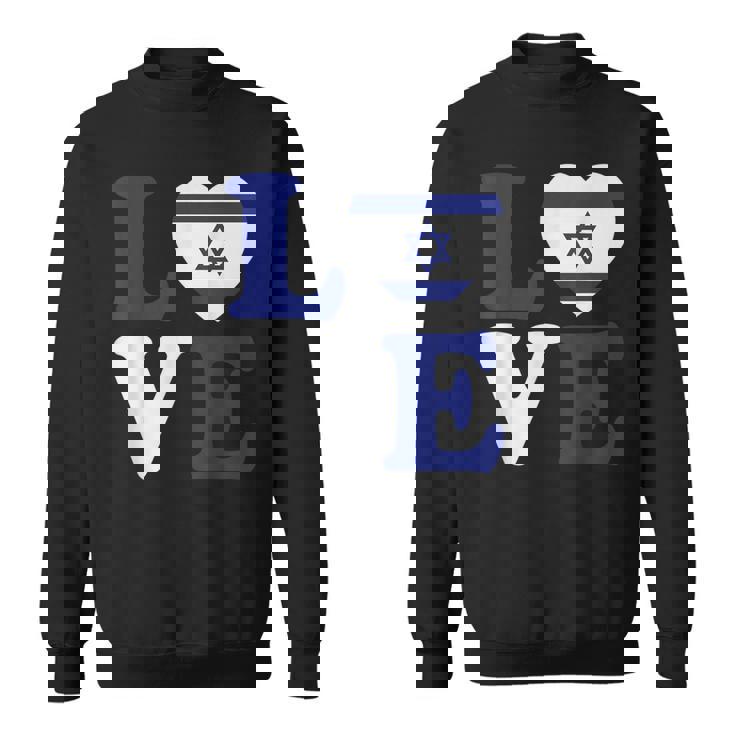 Israel Love Flag I Stand With Israel Heritage Israeli Flag Sweatshirt Israel Love Flag I Stand With Israel Heritage Israeli Flag Sweatshirt