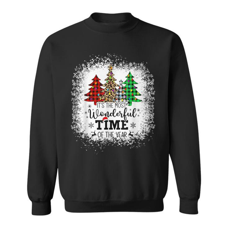 It's The Most Wonderful Time Of The Year Christmas Trees Sweatshirt
