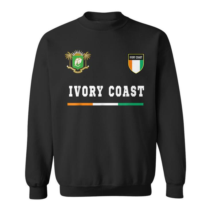 Ivory Coast SportSoccer Jersey  Flag Football  Sweatshirt