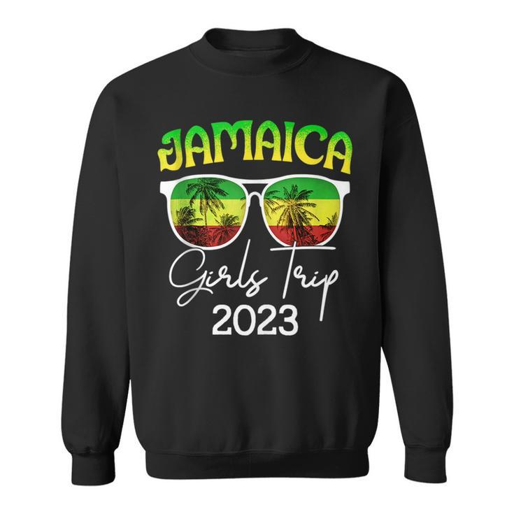 Jamaica Girls Trip 2023 Summer Vacation Funny  Girls Trip Funny Designs Funny Gifts Sweatshirt