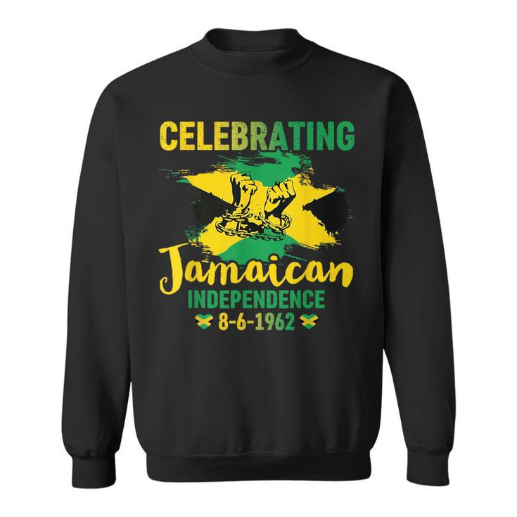 Jamaica Independence Day Celebration Proud Jamaican 1962  Sweatshirt