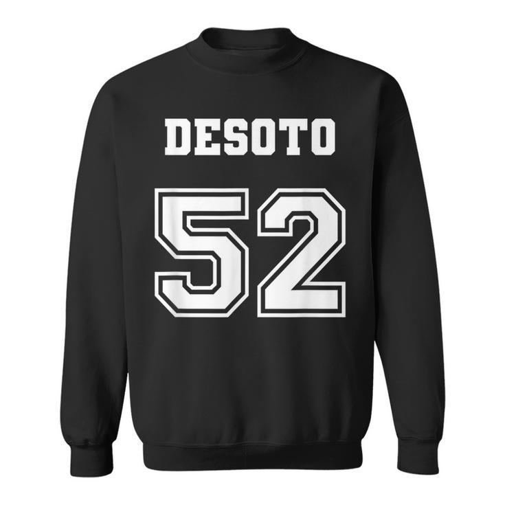 Jersey Style Desoto De Soto 52 1952 Antique Classic Car Sweatshirt