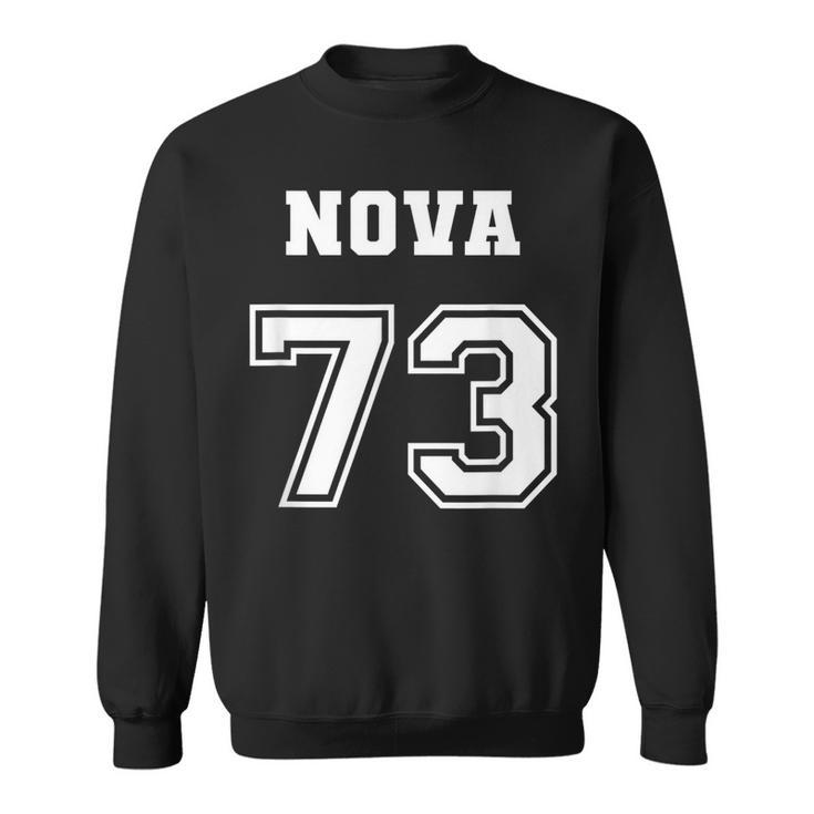 Jersey Style Nova 73 1973 Classic Old School Muscle Car Sweatshirt