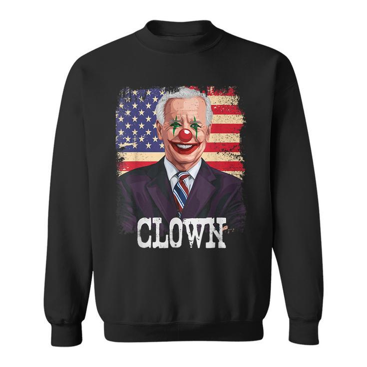Joe Biden Is A Clown Political Horror Halloween Costume Halloween Costume  Sweatshirt