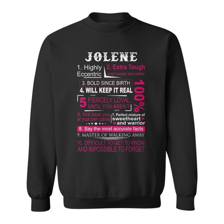 Jolene Name Gift 100 Jolene Sweatshirt